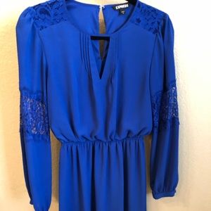 Royal blue Express Dress